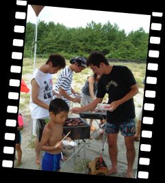 まずは焼く